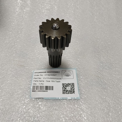 Hyunsang Parts Excavator Gear 16th Teeth YV15V00005S006 YX32W00002S211 YB32W00001F1 For SK135SRLC-1E Machinery Parts