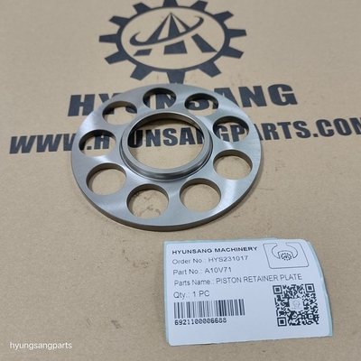 Hyunsang Excavator Spare Parts Piston Retainer Plate A10V71 A10V45 A10V28