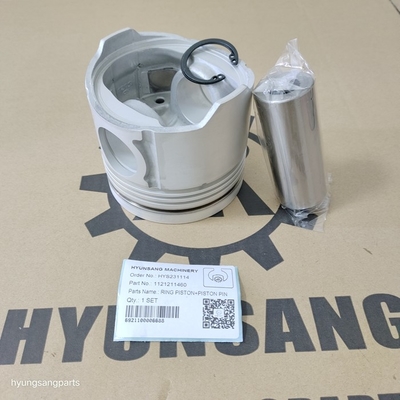 Hyunsang Excavator Spare Parts Ring Piston + Piston Pin 1121211460 112-12-11460 For ZX200LC-HHE ZX210-AMS ZX210-HCME