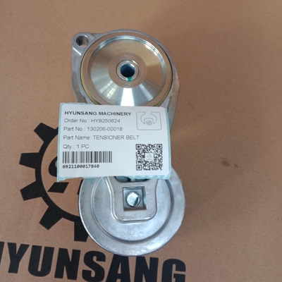 Hyunsang Excavator Spare Parts Belt Tensioner 130206-00018 For DX300 DX490 DL300 Excavator