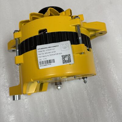 Excavator Engine Parts 600-861-9120 Alternator For Komatsu Wheel Loader WA600-6R WA600-A WA400-5 WA380-5