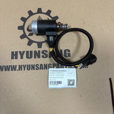 Excavator Spare Parts Solenoid 11Y-60-11530 For D31PX-22 D39EX-22 D31EX-22 D37EX-22