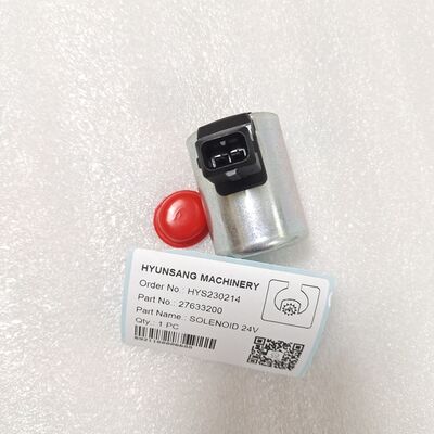 Hyunsang Parts 24V Solenoid Valve Coil 27633200 for Construction Machinery