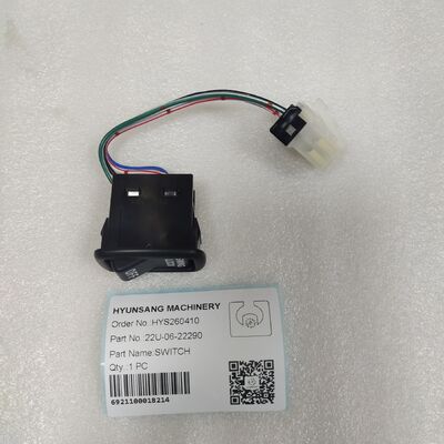 Excavator Parts Switch 22U-06-22290 For PC128 PC130 PC138 PC160 PC180 PC200