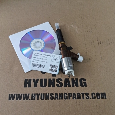 Hyunsang Excavator Parts Fuel Injector GP 321-1080 3211080 For C6.6 Engine