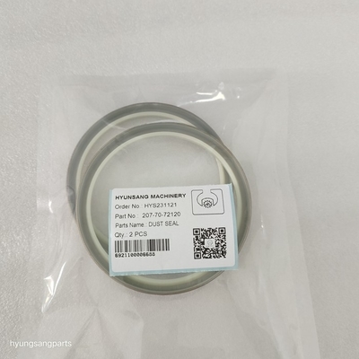 Hyunsang Excavator Spare Parts Dust Seal 207-70-72120 2077072120 For PC300HD PC300LL PC340