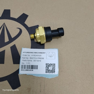 Hyunsang Spare Parts Good-quality Hydraulic Oil Pressure Switch 6674316