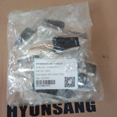 Hyunsang Parts Key New Type F900 for Bobcat, Daewoo, Doosan, Terex