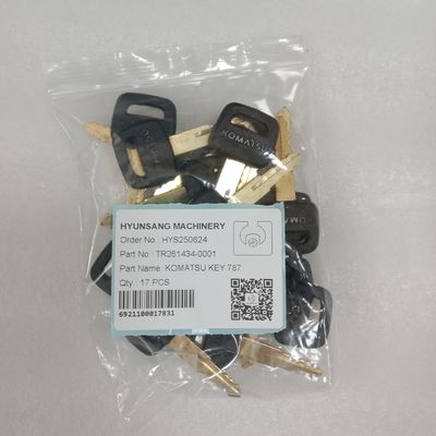 Hyunsang Parts Komatsu Key 787 TR261434-0001 for most current Komatsu heavy equipment