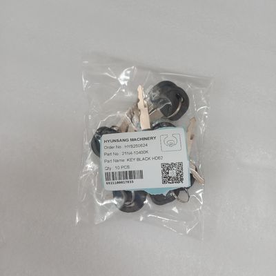 Hyunsang Parts Key 21N4-10400K / HD62 For Hyundai Excavator
