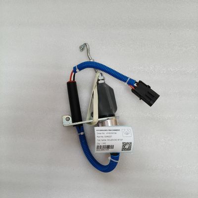 Hyunsang Excavator Parts Solenoid Stop 5346207 for Cummins 6CT Diesel Engine