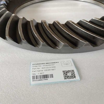 Gear Set 424-22-31200 4242231200 424-22-31220 424-22-31210 for WA430 WA450 WA470