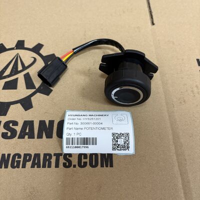 Excavator Throttle Knob 300661-00004 30066100004 For  Doosan DH130-5 DH220-5 DH150-7 DH215-7 DH220-7 DH225-7 DH300-7 DH370-7 DH420-7 DH150-9 DH225-9