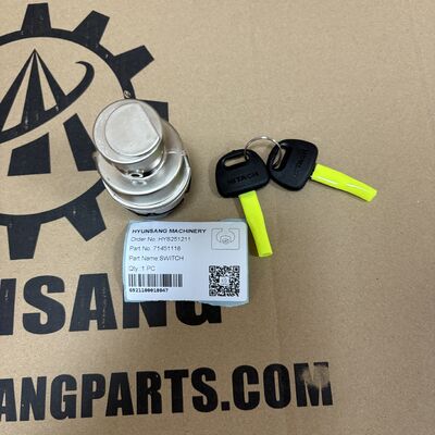 Excavator Parts Ignition Switch 71451118 For 1850K 1850KLGP 1850K LT 1650K