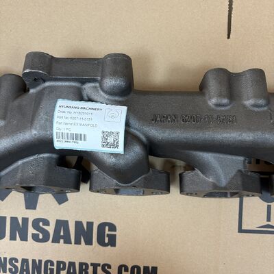 Exhaust manifold 6207-11-5151 for PC200-5 PC220-5 6D95 S6D95 engine