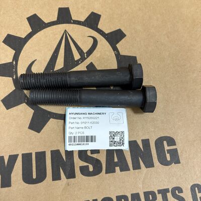 Excavator Parts Bolt 01011-62030  For LW250 WA100 WA120
