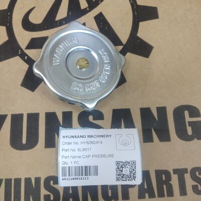 Hyunsang Excavator Parts CAP PRESSURE 6L8617 For 416 426 428