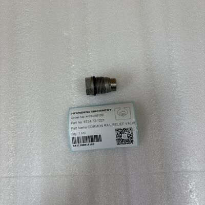 Excavator Parts Valve 6754-72-1221 For Engine PC200-8 6D107