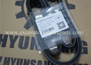 6732-81-3430  6732-81-3330 Engine Belt Rubber For Komastu Excavator PC300-7 PC200-7